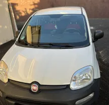 Fiat Panda blanche 2 places