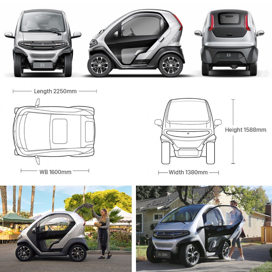 Eli Zero E-Motors Pacific Voiture Électrique Sans Permis Tahiti Petites Annonces PF - SEEKO