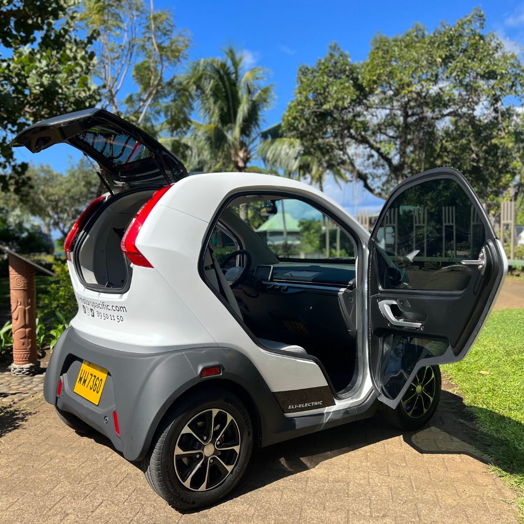 Eli Zero E-Motors Pacific Voiture Électrique Sans Permis Tahiti Petites Annonces PF - SEEKO