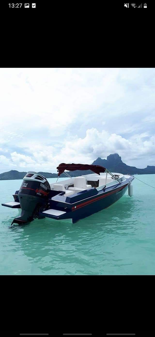 Bateau Tahiti 23 pieds coque TIMI Petites Annonces PF - SEEKO 